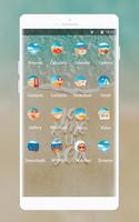 Summer Beach Live Wallpaper for  Samsung Galaxy capture d'écran 1