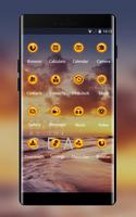 Theme for Micromax: Sunset Live wallpaper capture d'écran 1