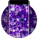 Crystal theme abstract bling diamond wallpaper APK