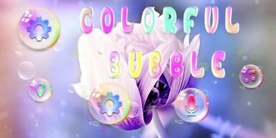 Colorful Bubble Theme ภาพหน้าจอ 3