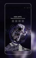 Space Astronaut Galaxy Universe HD Wallpaper screenshot 2