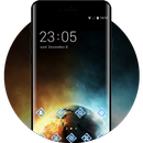 Galaxy Space Theme for Oppo f3 plus HD Wallpaper APK