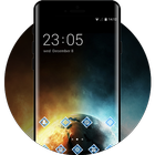 Galaxy Space Theme for Oppo f3 plus HD Wallpaper icon
