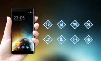 Galaxy Space Theme for Oppo f3 plus HD Wallpaper screenshot 3
