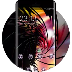 Glassy Texture Theme for Jio Phone アプリダウンロード
