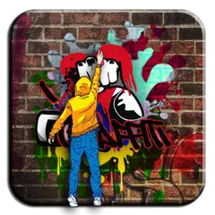 Скачать Улица граффити стены Theme APK