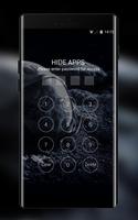 Theme for dark technology moon apollo wallpaper ảnh chụp màn hình 2