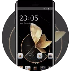 download Business theme Golden Butterfly APK