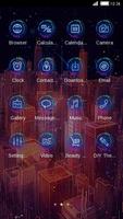 Dynamic city: magic night background theme HD تصوير الشاشة 2