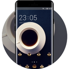 Emotion theme nq86 cup of coffee nature flower icon