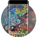 Pixel art theme for Xiaomi Redmi 5 wallpaper APK