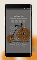 Theme for Xperia Xz3 bicycle minimalism capture d'écran 2