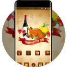 Thanksgiving day theme festival holiday wallpaper icône