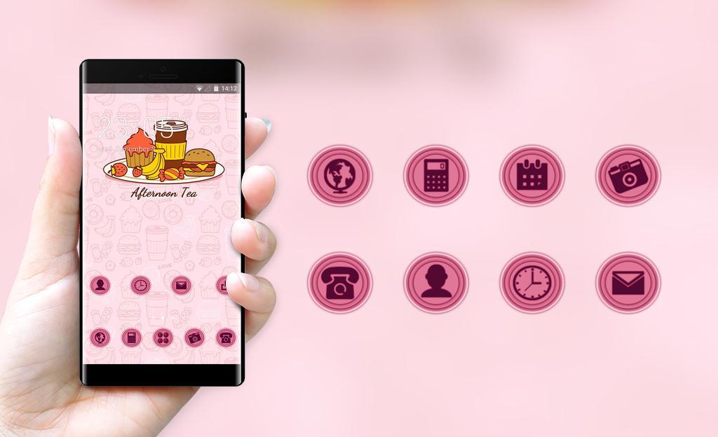 Afternoon Tea Theme Graffiti Doodle Life Wallpaper Dlya Android Skachat Apk