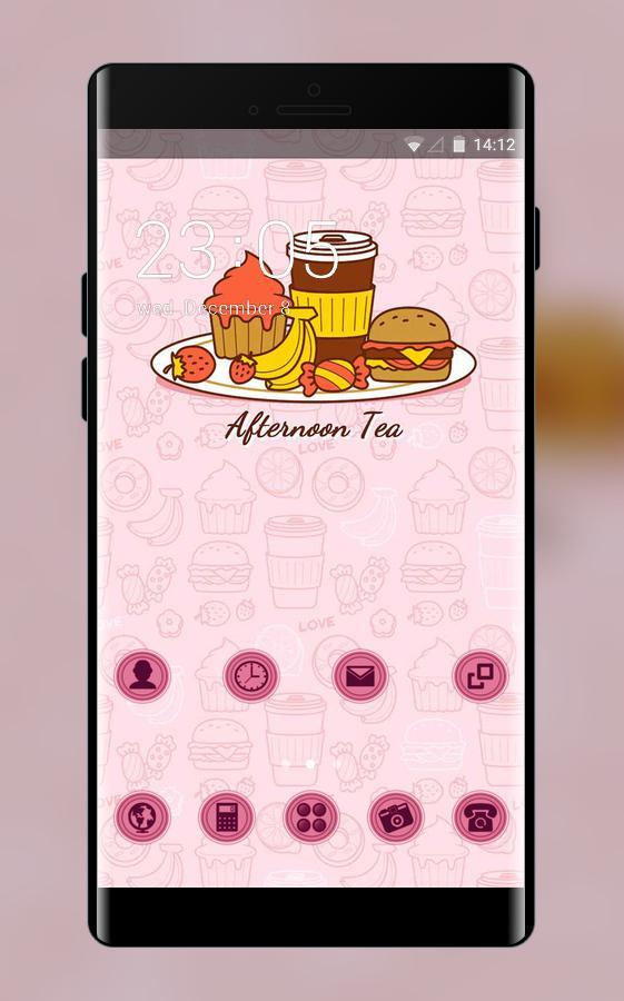 Afternoon Tea Theme Graffiti Doodle Life Wallpaper Dlya Android Skachat Apk
