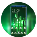 Theme for Huawei Honor note10 green bright light APK