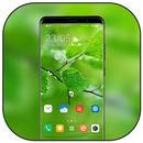 Theme for xiaomi green plant dropping nature fresh APK