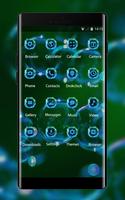 برنامه‌نما Emotion theme wallpaper bubbles light glitter عکس از صفحه