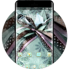 آیکون‌ Emotion theme wallpaper gift ribbon bow box crane