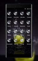 Emotion theme wallpaper lemon glass water spray تصوير الشاشة 1