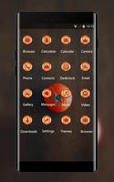 tomato theme minimalism wallpaper for galaxy phone تصوير الشاشة 1