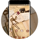 vintage theme notebook paper nostalgic wallpaper APK