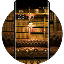 Emotion theme old library design wallpaper APK