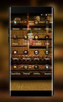 Emotion theme old library design wallpaper स्क्रीनशॉट 1