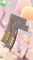 cute elephant theme plakat