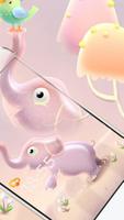 cute elephant theme screenshot 1