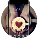 Coffee Love Theme: Romantic Wallpaper for Vivo V5 APK