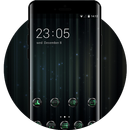 Fantasy/sci-fi theme line vertical dark wallpaper APK