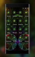 Fantasy/sci-fi theme colorful patterns wallpaper capture d'écran 1