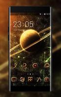 Galaxy theme for VIVO Y66 planet space wallpaper poster