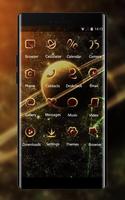 Galaxy theme for VIVO Y66 planet space wallpaper capture d'écran 1