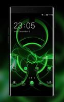 Fantasy/sci-fi theme radiation sign wallpaper Affiche