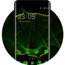 Fantasy sci-fi theme smoke green yellow wallpaper APK