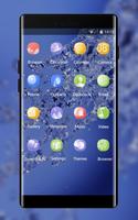 Fantasy/sci-fi theme wallpaper spray water drops ภาพหน้าจอ 1