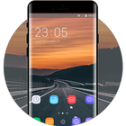 Theme for quiet road sunset asus zenfone max آئیکن