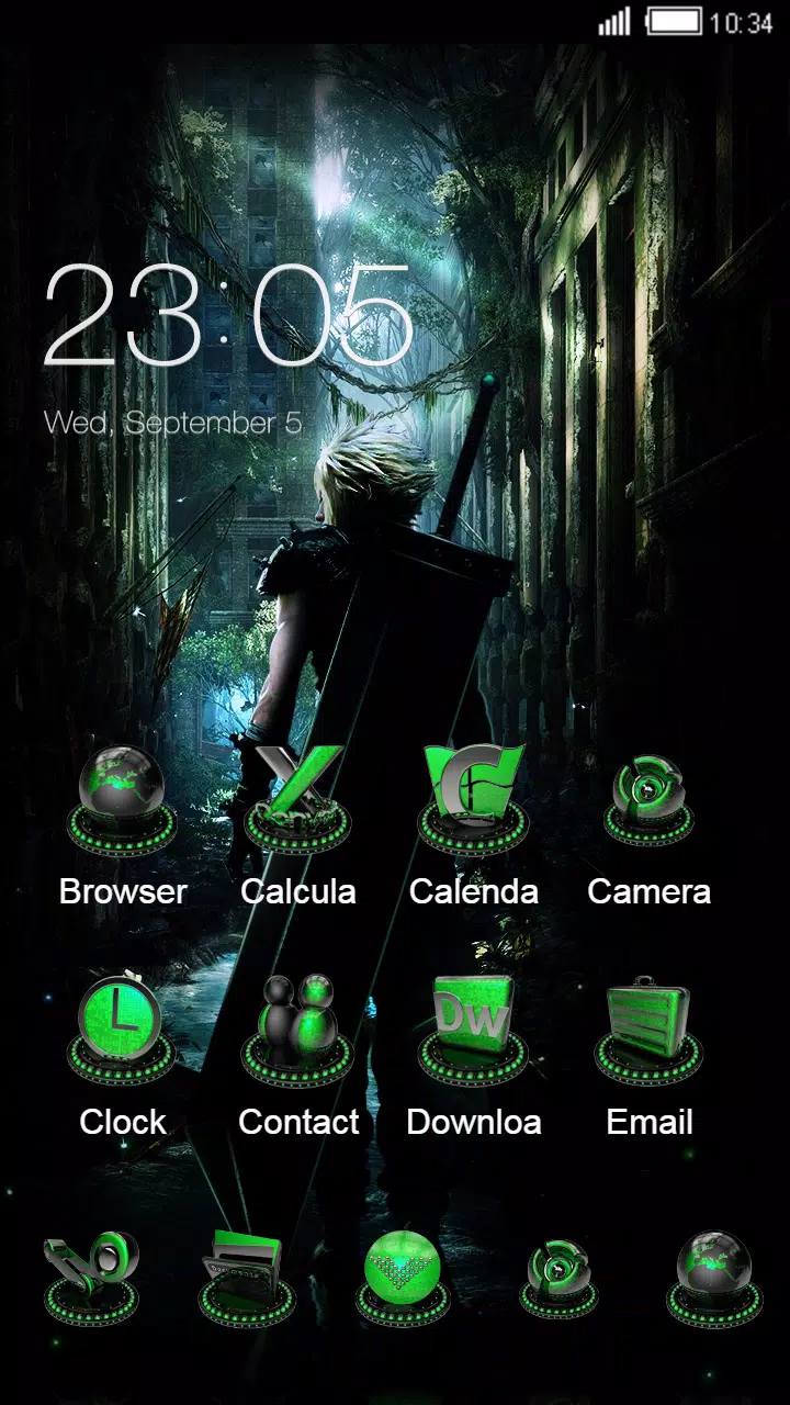 Animated theme for gamer: final fantastic warrior APK for Android Download Animated theme for gamer: final fantastic warrior APK for Android Download