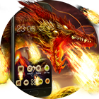 Wings Launcher Theme: Fire dragon icône