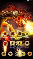 Wings Launcher Theme: Fire dragon تصوير الشاشة 2