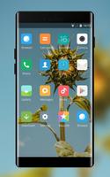 Theme for Mi Redmi Sunflower simple sky wallpaper Screenshot 1