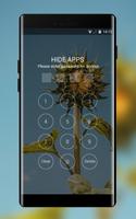 Theme for Mi Redmi Sunflower simple sky wallpaper स्क्रीनशॉट 2