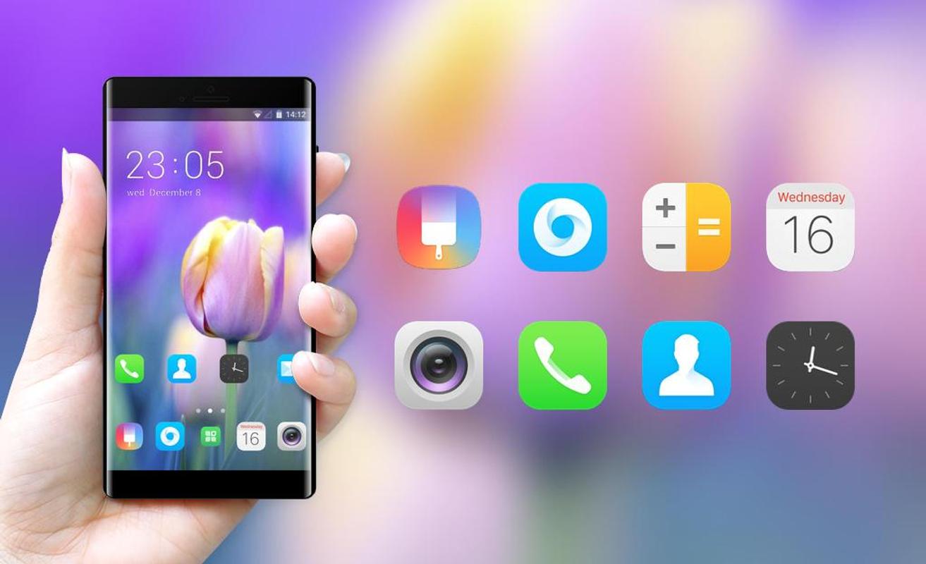Theme For Oppo A83 Purple Tulip Wallpaper For Android Apk Download - theme for oppo a83 purple tulip wallpaper تصوير الشاشة 3