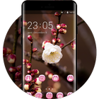 Flower theme for Nokia plum blossom wallpaper ikona