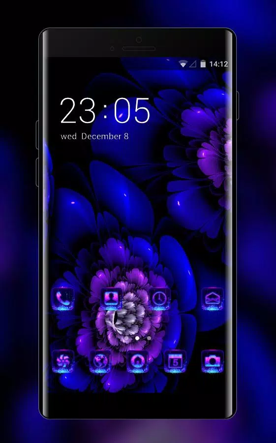 Flower theme wallpaper fractal dark blue spots APK per Android Download Flower theme wallpaper fractal dark blue spots APK per Android Download