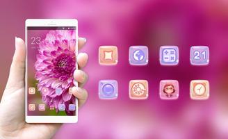 Theme for flower xiaomi mi a1 wallpaper HD capture d'écran 3