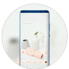 Theme for fresh ceramic bottle easy life wallpaper icon