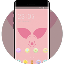 Pink Pig theme for Redmi 5A APK